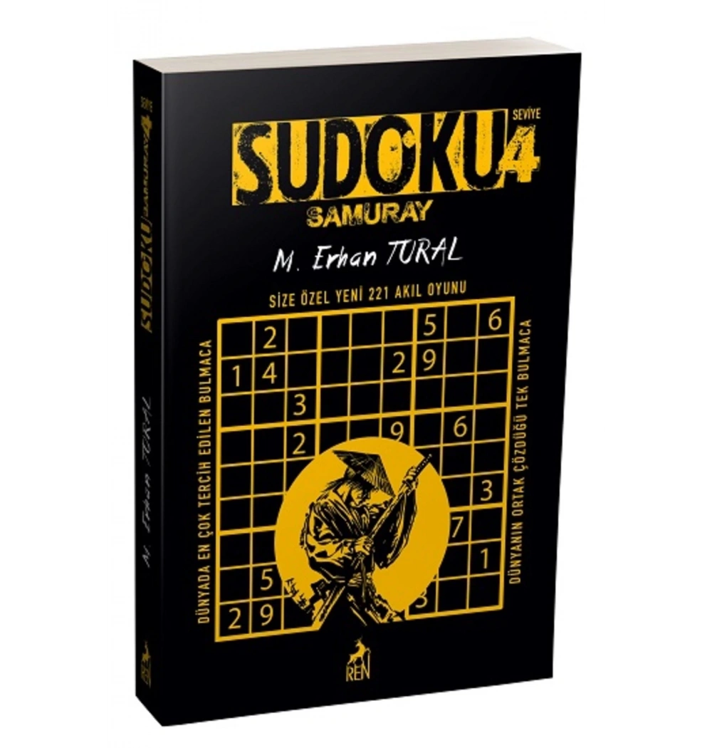Sudoku Samuray 4.Seviye Renkitap