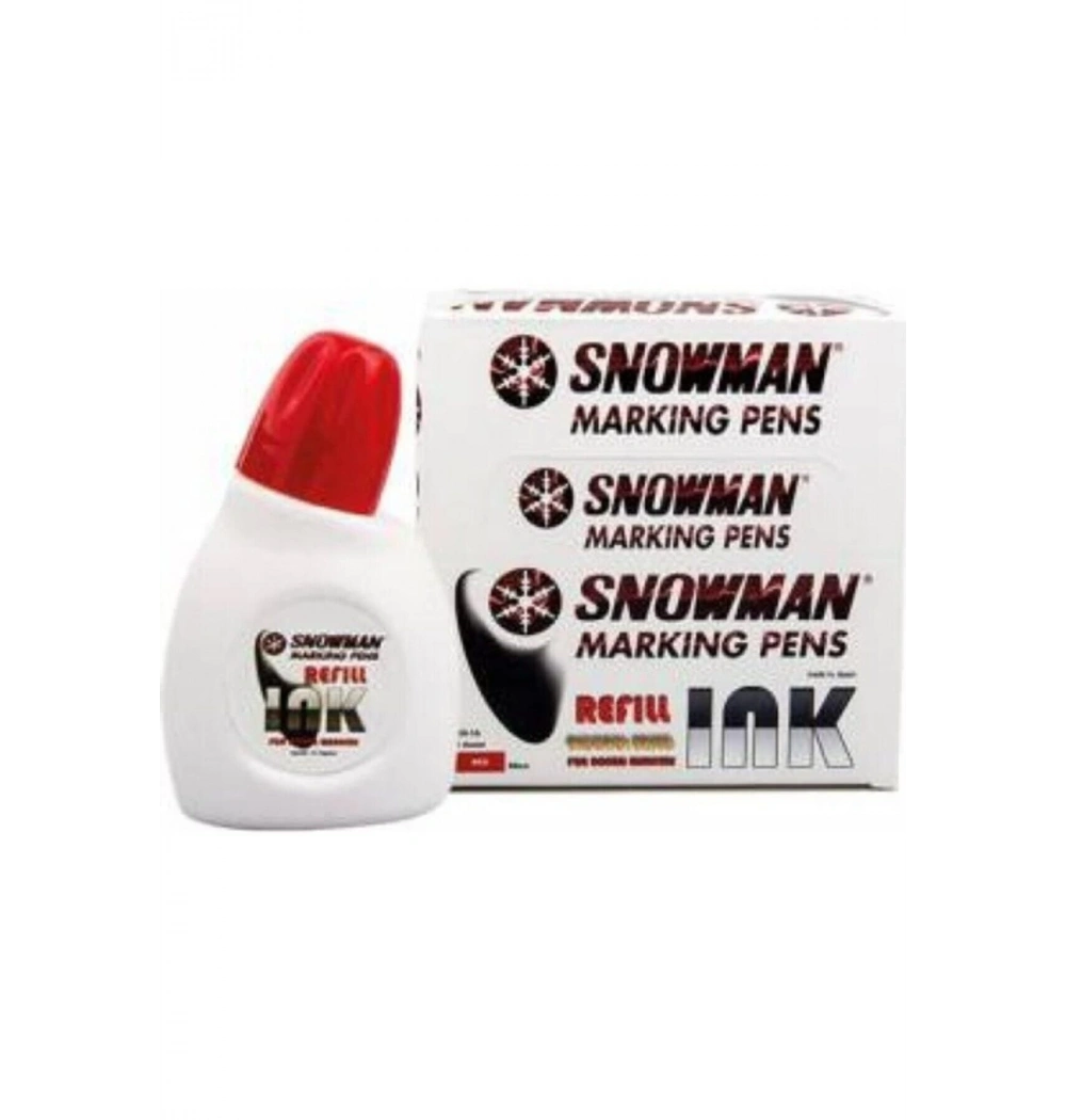 Snowman Board Marker Mürekkeb 90 Cc Kırmızı