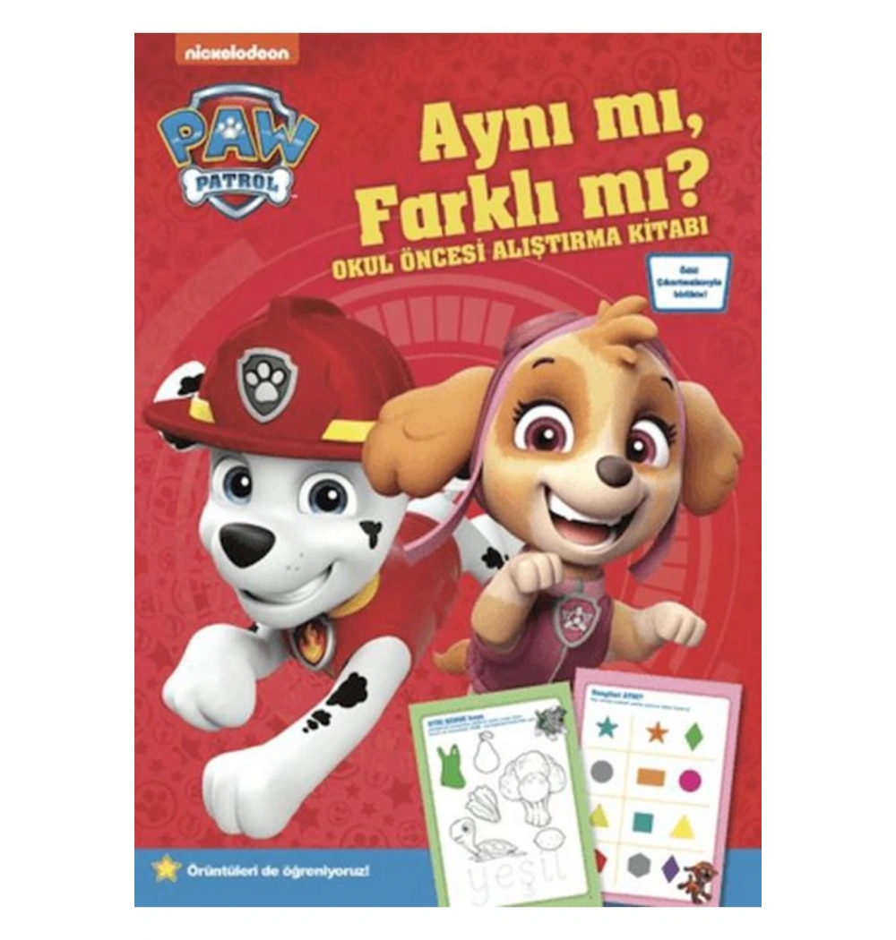 Aynımı Farklımı Okul Öncesi Alıştırma Kitabı Beta Kıds