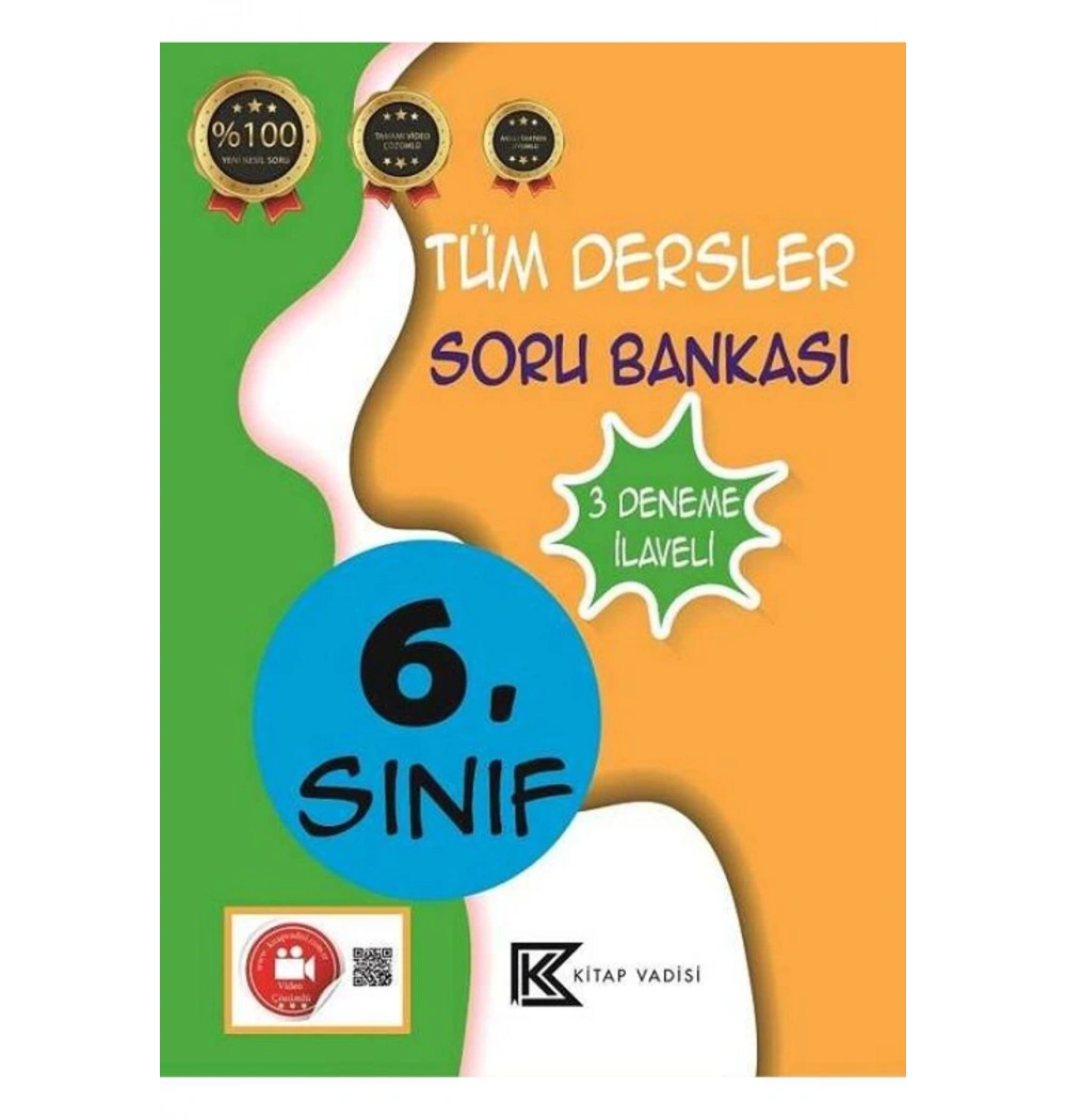 6.Sınıf Tüm Dersler Soru Bankası Kitap Vadisi
