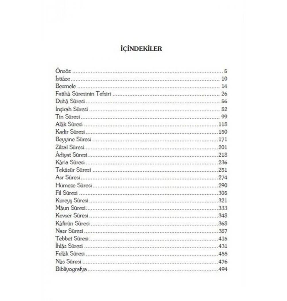 Namazı Anlamak İçin Kısa Surelerin Tefsiri Zehra Eriş Erkam