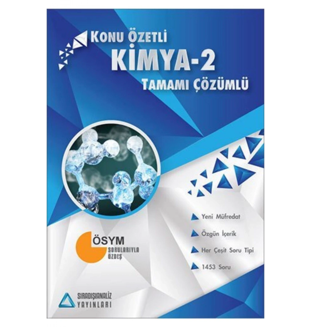 Lys Kimya Tamamı Çözümlü Konu Özetli Sb / Sıradışı Analiz Ya
