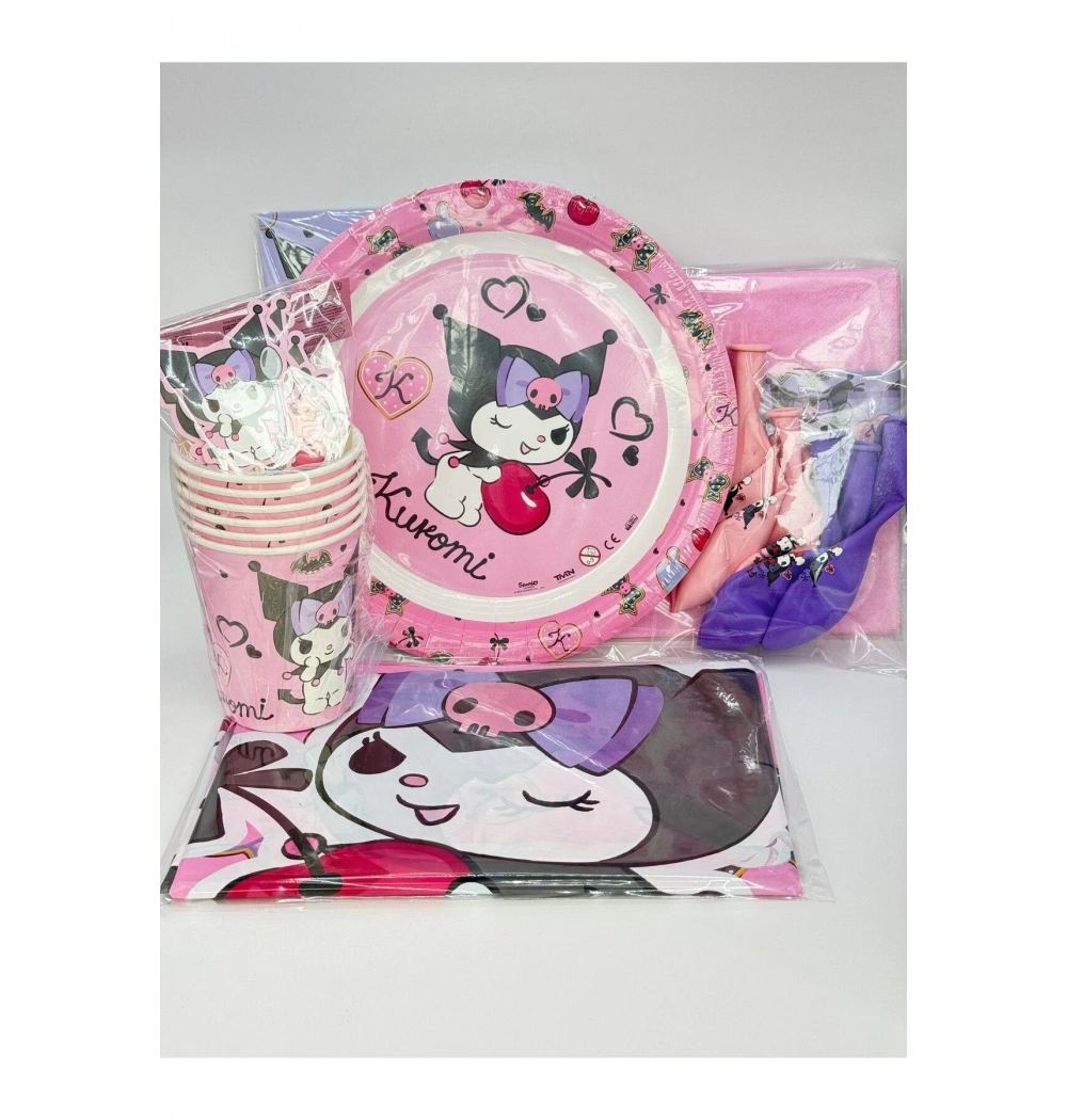 Kuromi Parti Seti 44 Parça 596807
