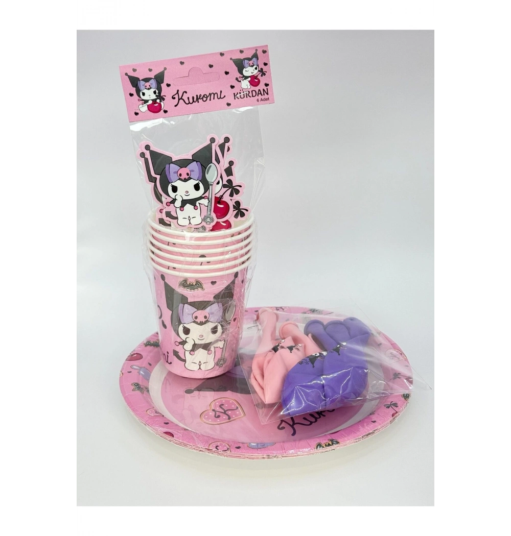 Kuromi Parti Seti 44 Parça 596807