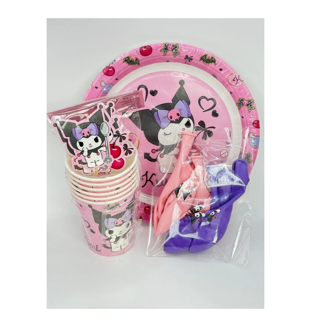 Kuromi Parti Seti 44 Parça 596807