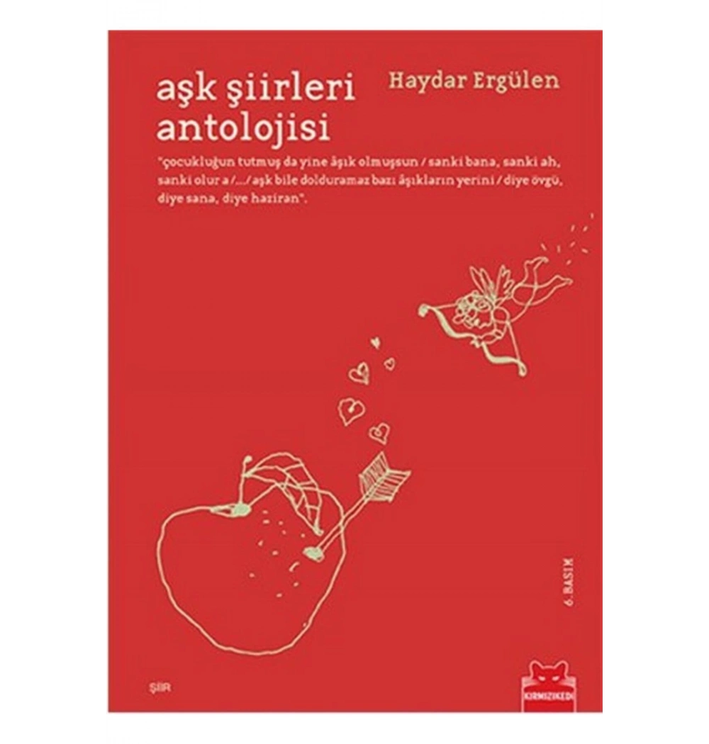 Aşk Şiirleri Antolojisi Haydar Ergülen Kırmızı Kedi