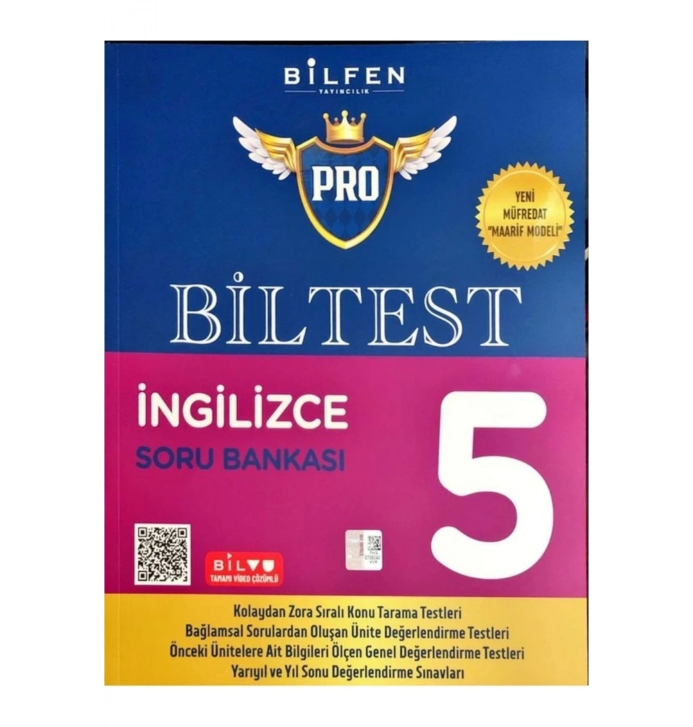 Bilfen 5.Sınıf İngilizce Biltest Pro Soru Bankası