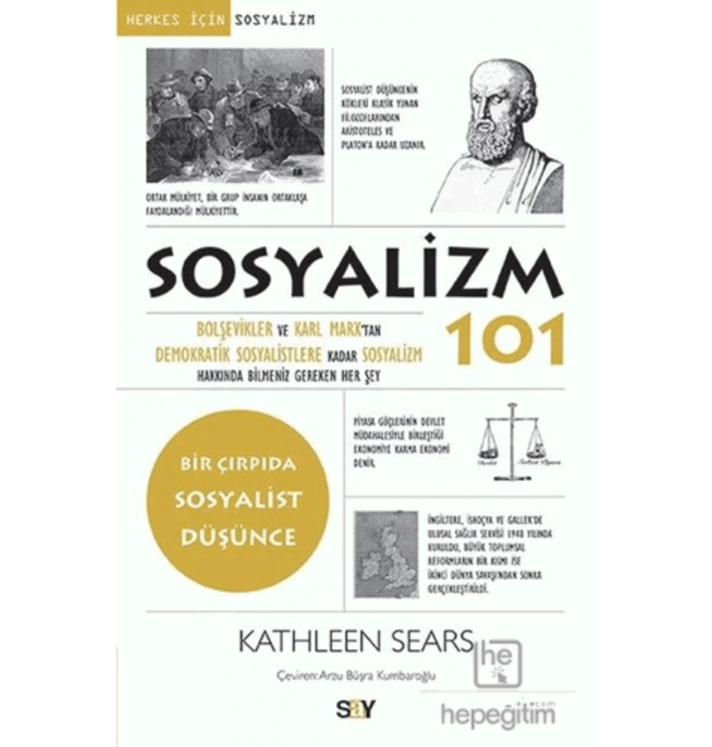 Herkes İçin Sosyalizm 101 Kathleen Sears Say Yayın