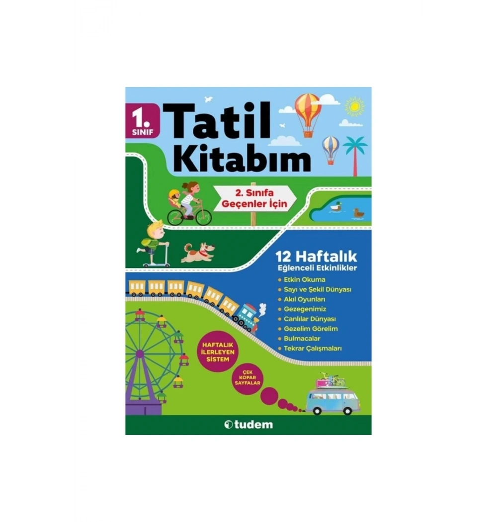 Tudem 1.Sınıf Tatil Kitabım 2.Sınıfa Geçenler İçin