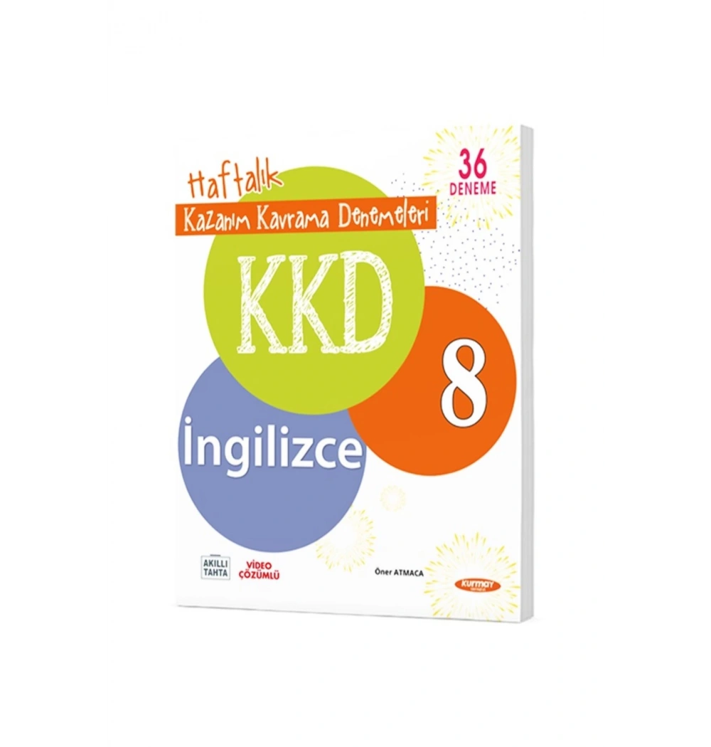 Kurmay 8.Sınıf İngilizce Haftalık Kazanım Kavrama Denemeleri 36 Deneme