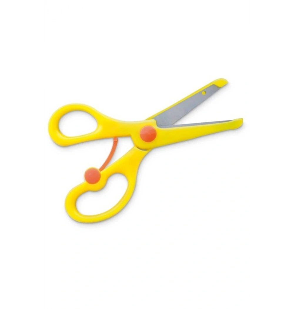 Ticon Emniyet Korumalı Yaylı Öğrenci Küt Makas 5,5 Kod:38786