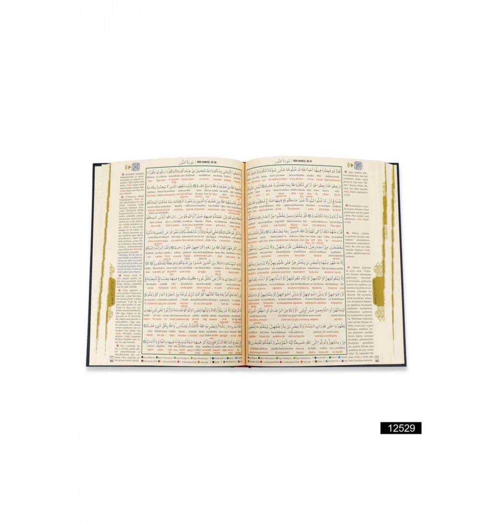 Furkan 12529 Orta Boy 7 Özellikli Kuranı Kerim