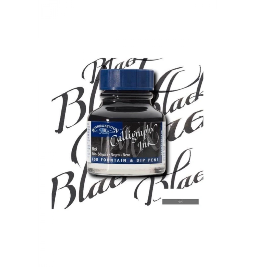 Lisans Wn Kaligrafi Mürekkebi 30Ml Siyah Lv-Wn-1111030