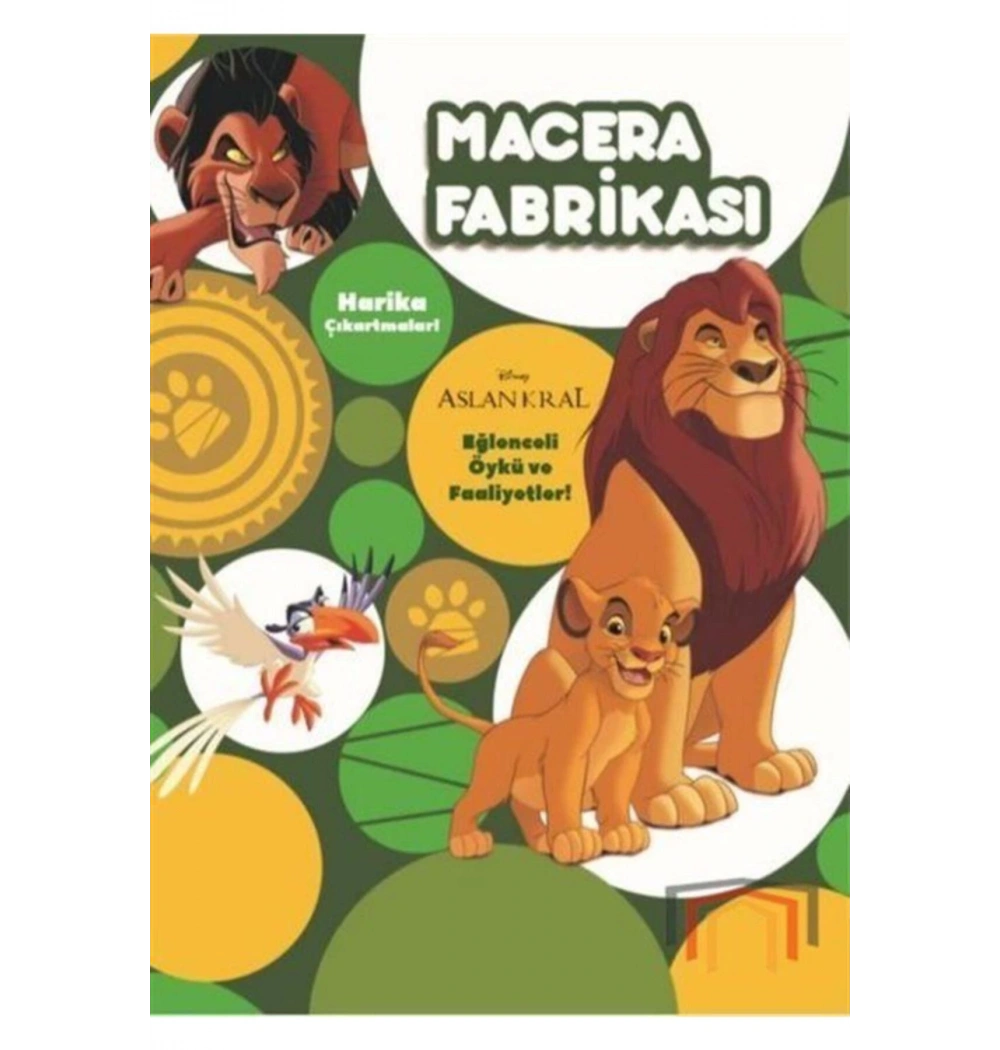 Çıkartmalı Macera Fabrikası Disney Aslan Kral Doğan