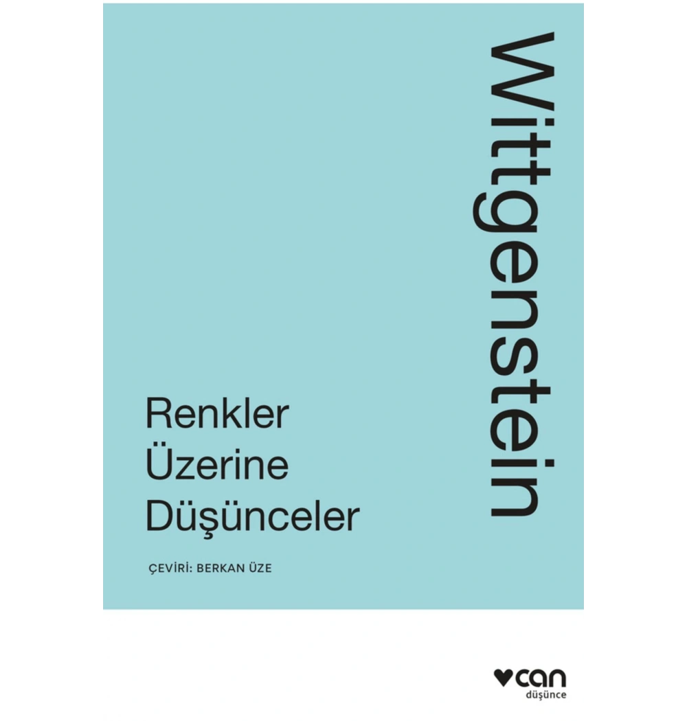 Renkler Üzerine Düşünceler Can Yayın