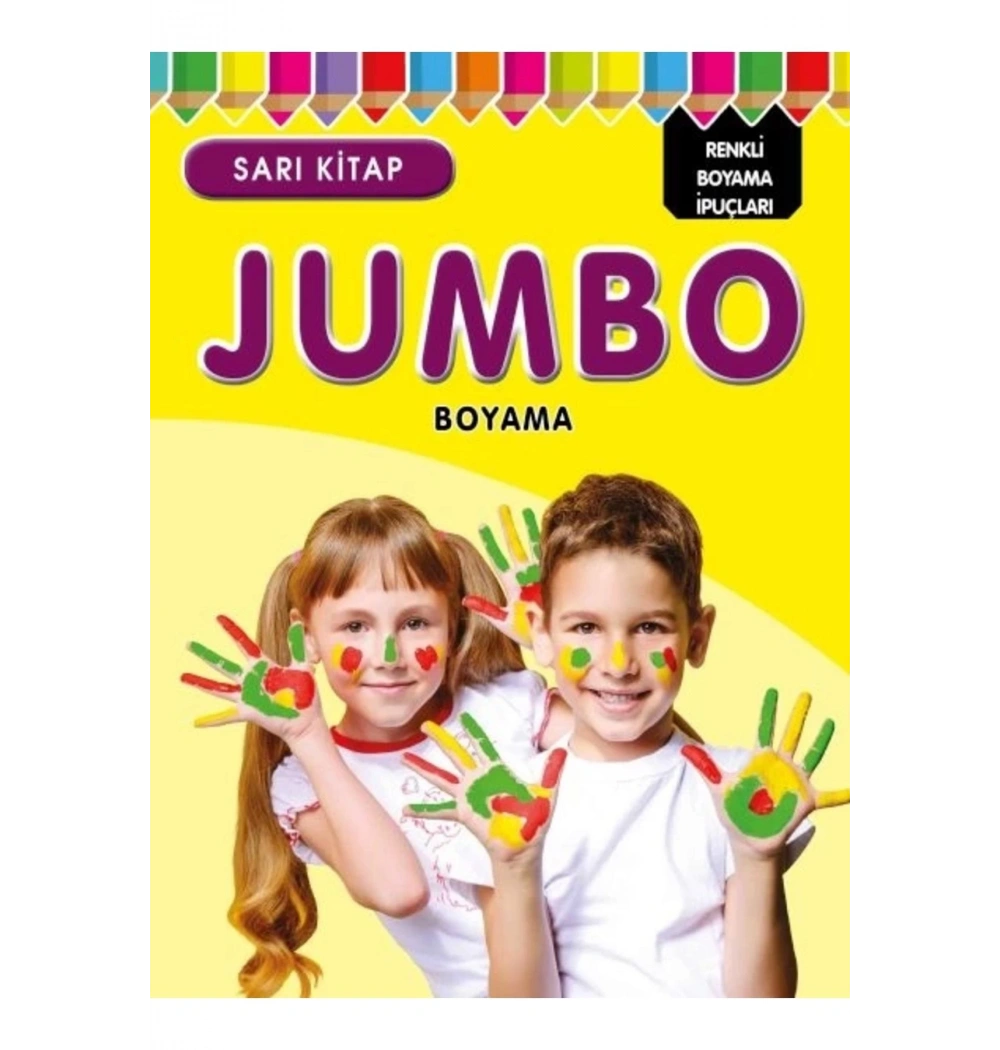 Jumbo Boyama Sari Kitap Parıltı