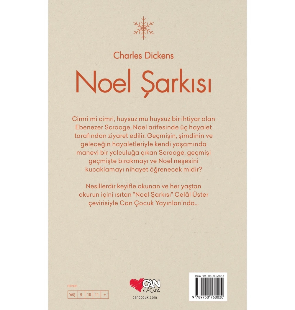 Noel Şarkısı Charles Dickens Can Çocuk