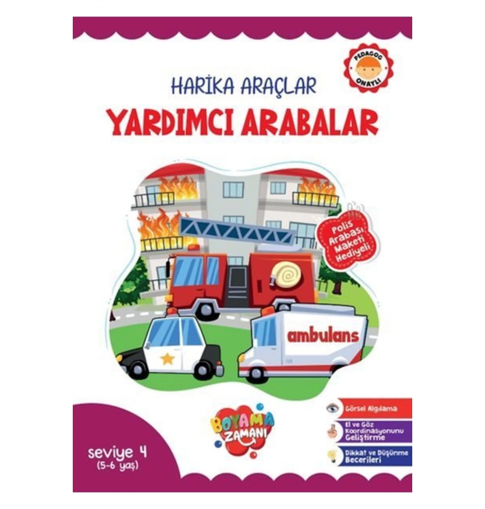 Yardımcı Arabalar Boyama Koloni