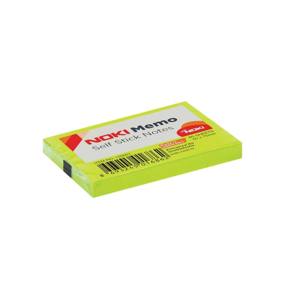Noki Memo 50*75 Postit Yeşil Kod:12006Y