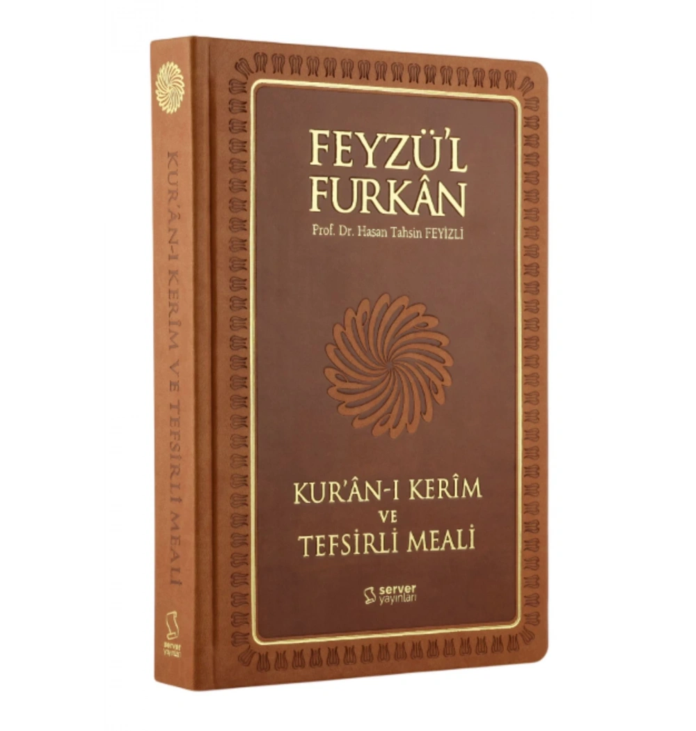 Feyzül Furkan Metinli Tefsirli Meal Orta Boy Taba Ciltli Server