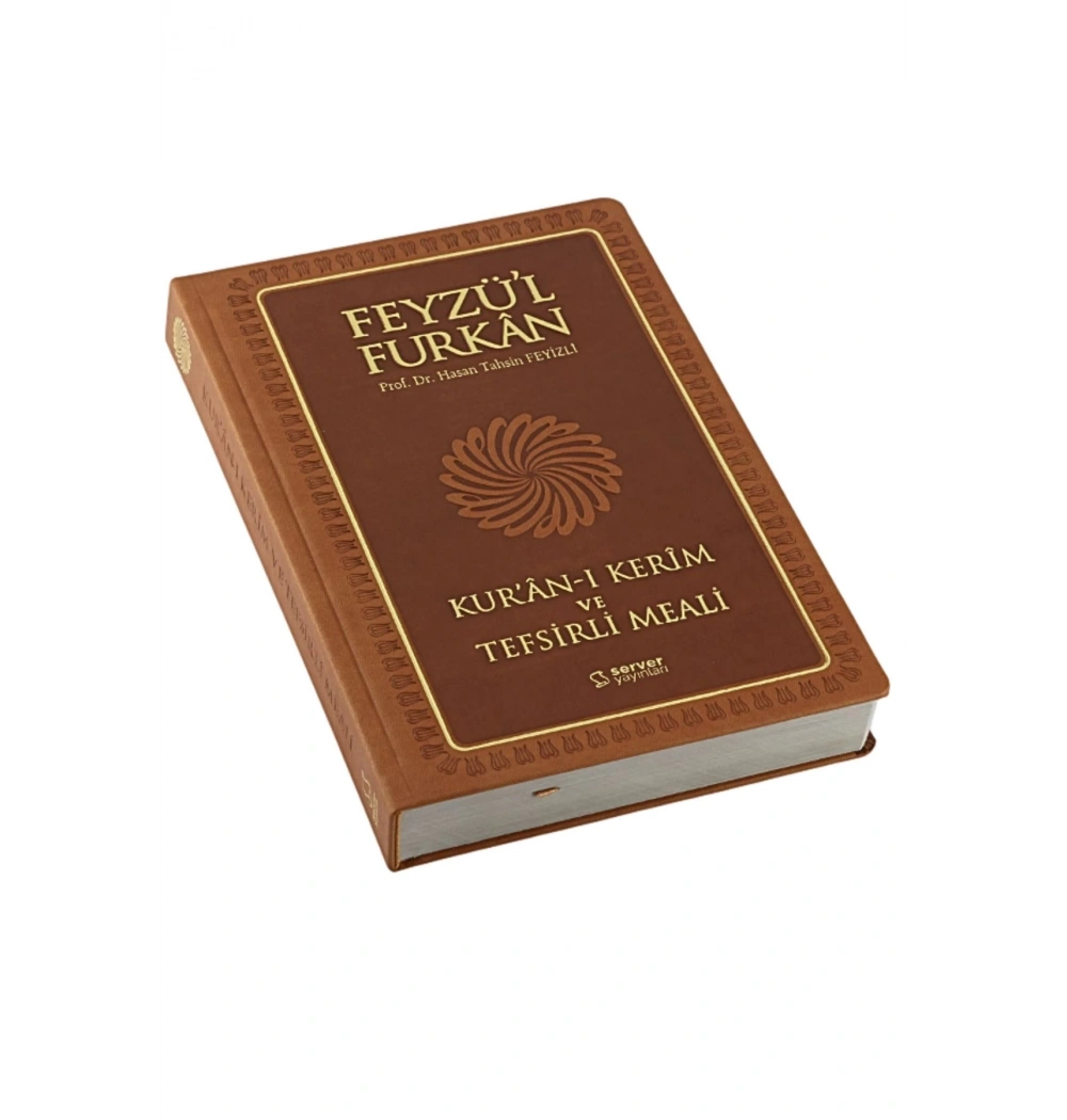Feyzül Furkan Metinli Tefsirli Meal Orta Boy Taba Ciltli Server