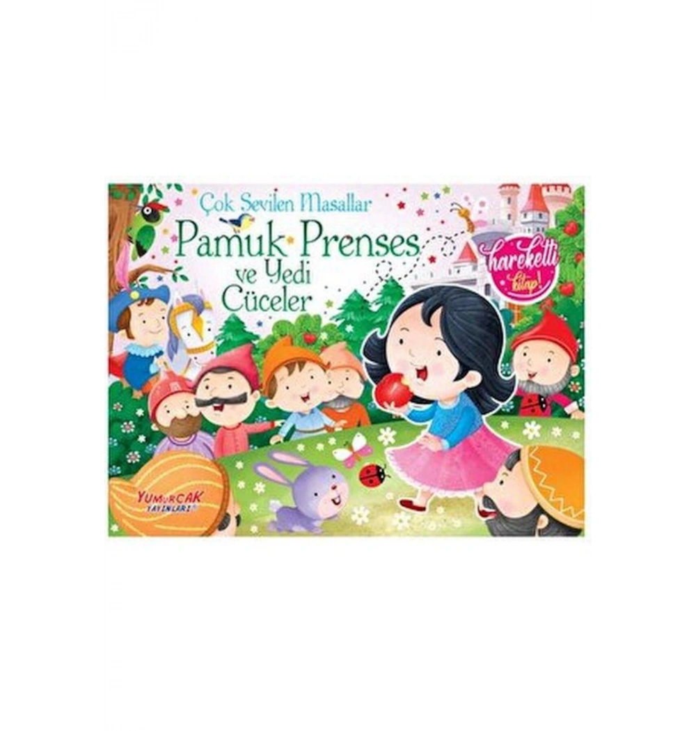 Pamuk Prenses Ve Yedi Cüceler Hareketli Kitap  Yumurcak