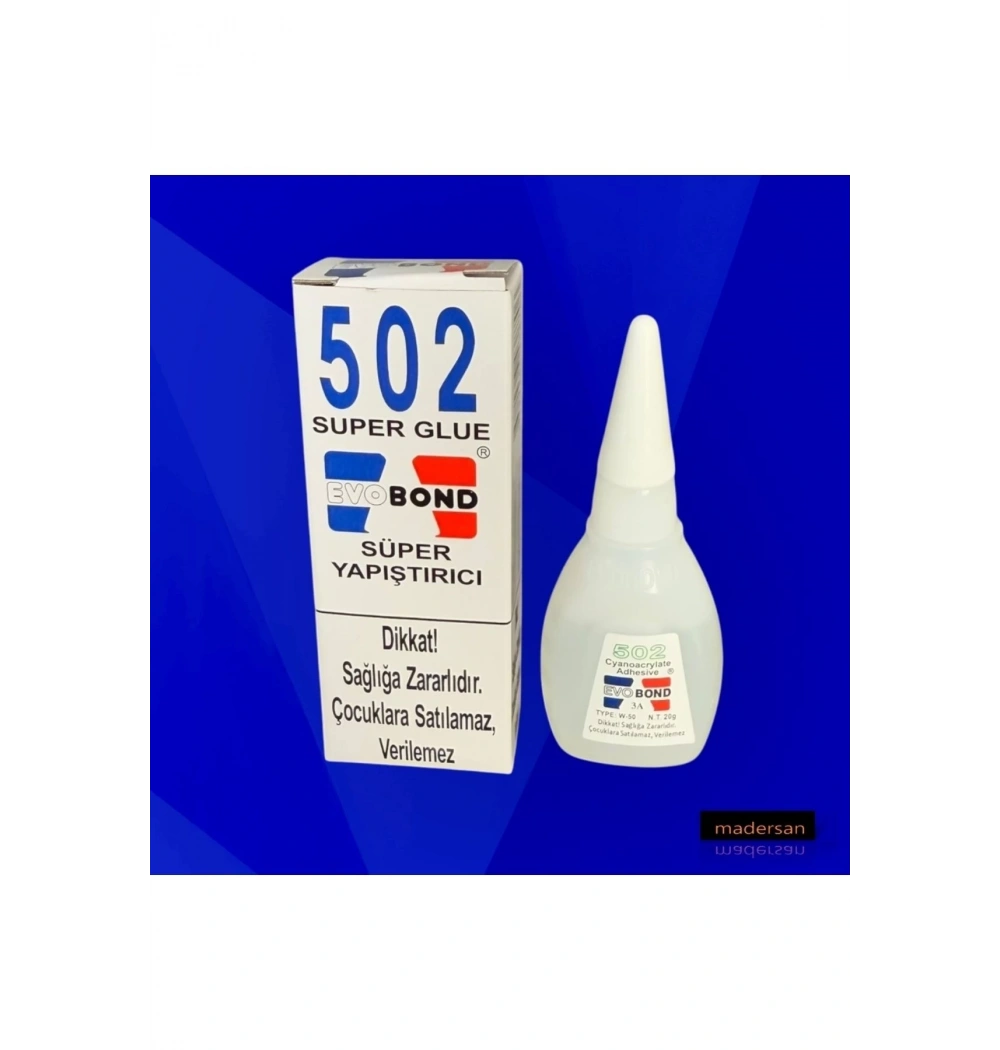 502 Süper Yapıştırıcı Evobond