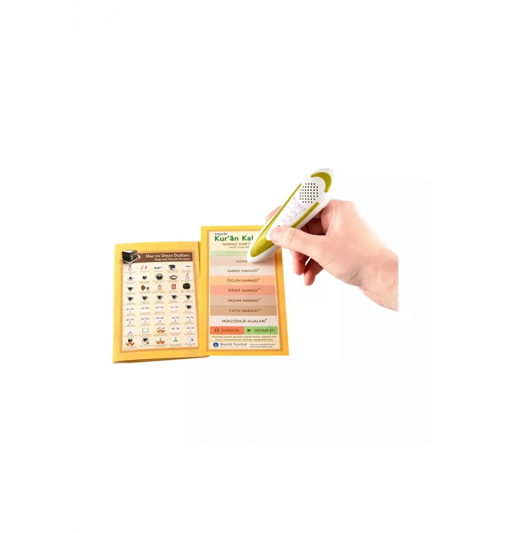 Hayrat 0014 Rahle Boy Kalem Kuran Yeşil Karton Kutulu