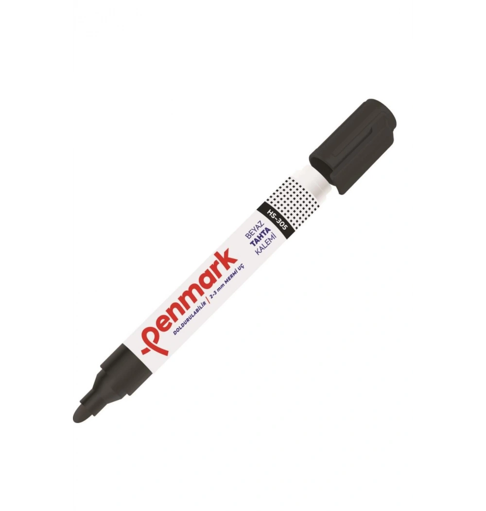 Penmark Tahta Kalemi Doldurulabilir Siyah Hs-505