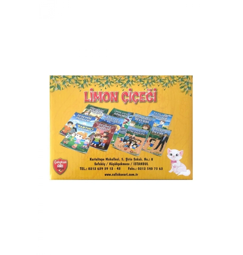 Limon Çiçeği Öykü Dizisi 10 Kitap Set Çalışkan Arı Yayın