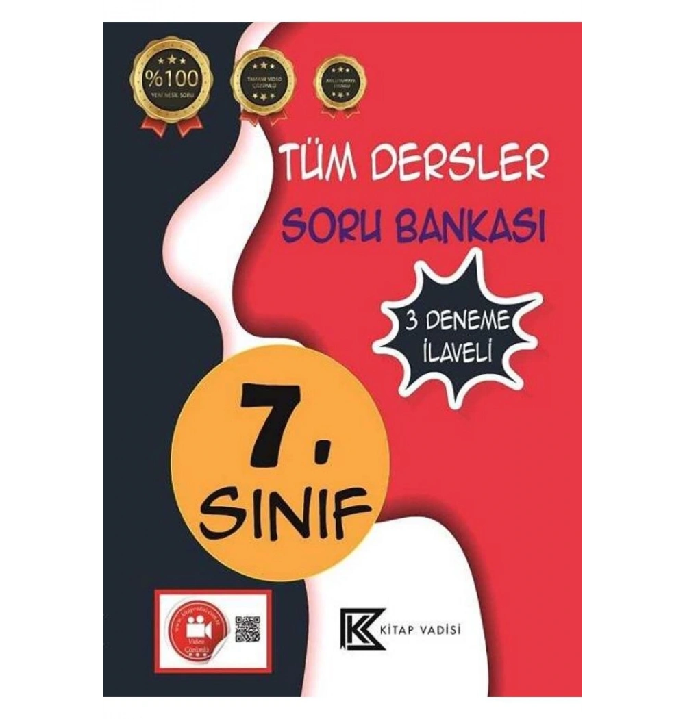 7.Sınıf Tüm Dersler Soru Bankası  Kitap Vadisi
