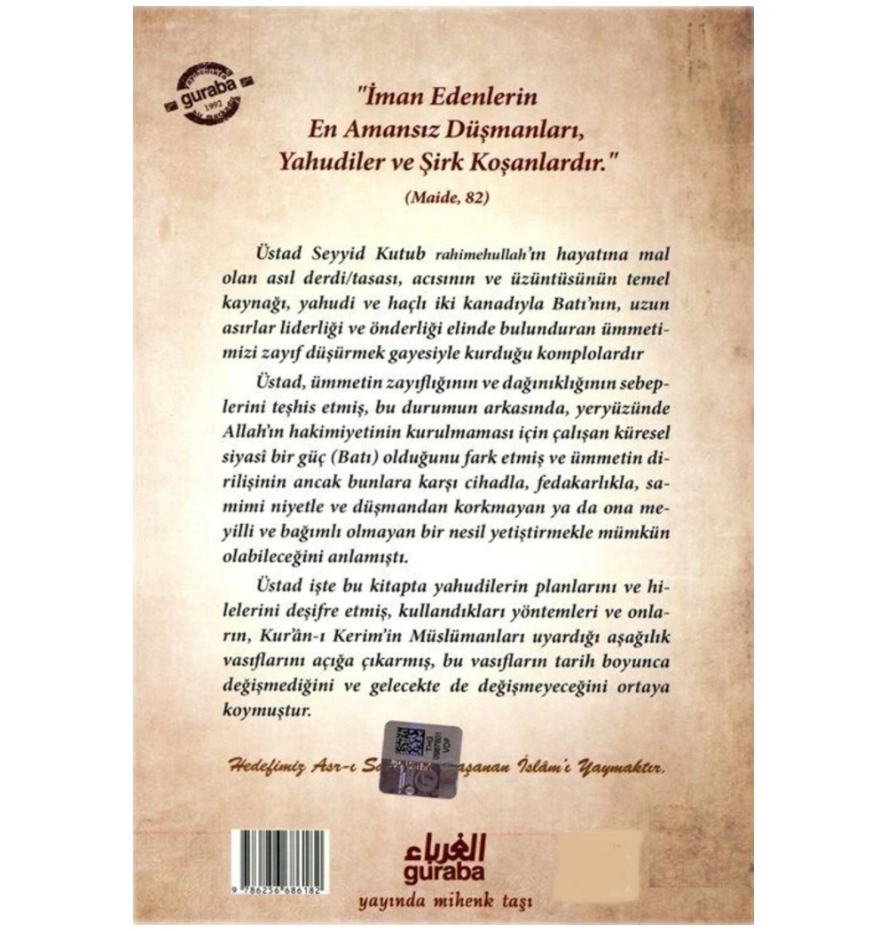 Yahudilerle Savaşımız  Seyyid Kutub  Guraba Yayın