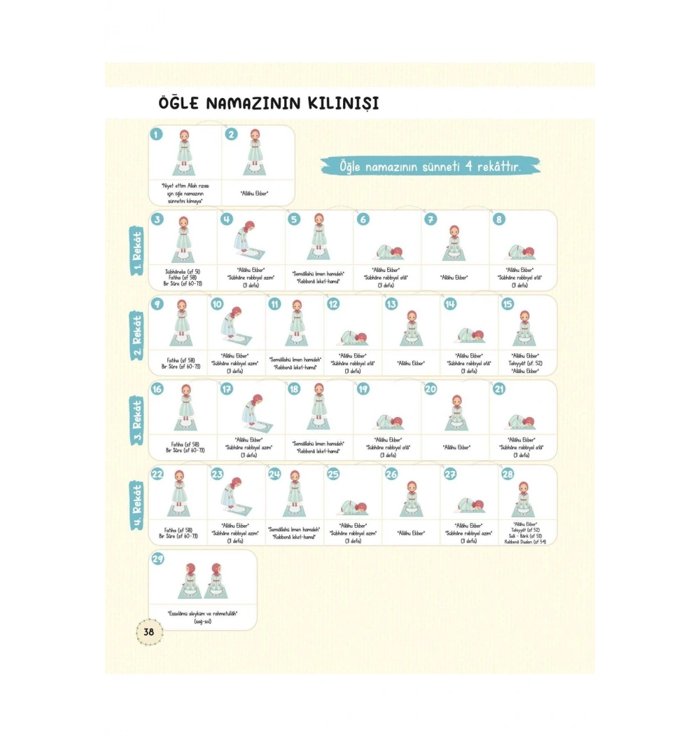 Adım Adım Namaz Kız  Merve Gülcemal  Multibem