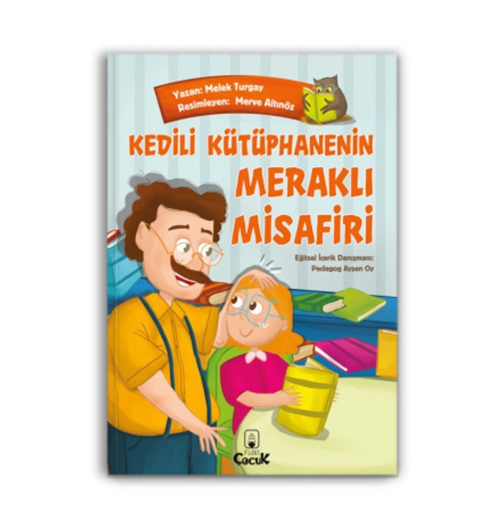 Kedili Kütüphanenin Meraklı Misafiri  Floki Çocuk