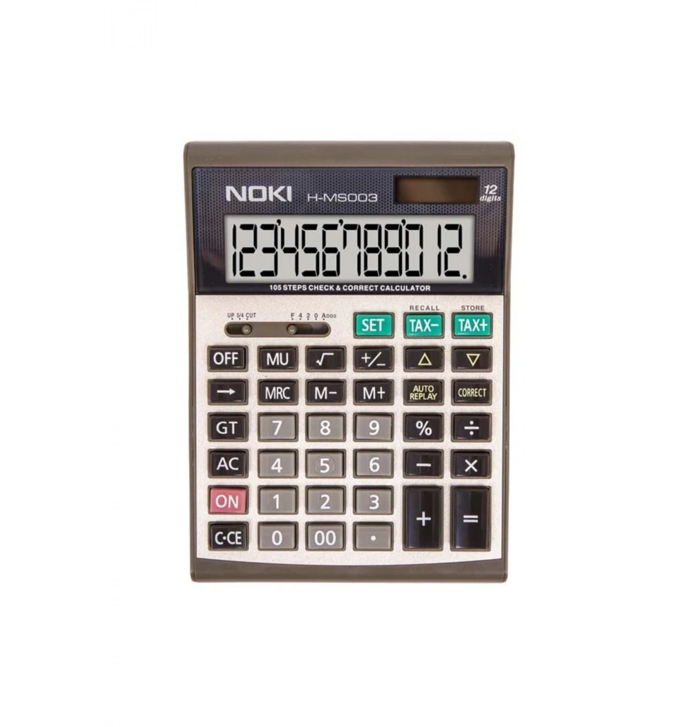 Noki Hesap Makinası 12 Hane Kod:H-Ms003