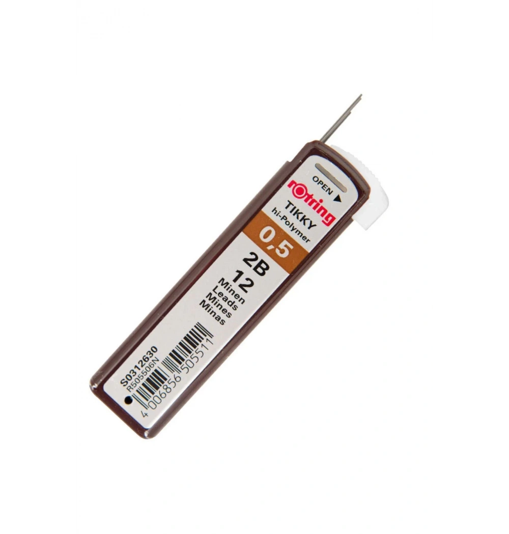 Rotring Hi-Polymer Kurşun Kalem Ucu 0.5 Mm (2B) S0312630