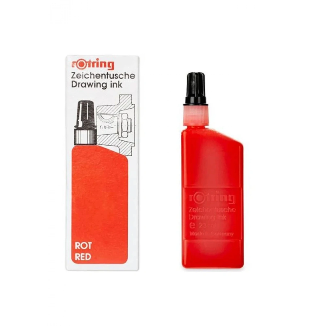 Rotring 23Ml. Rapido Mürekkebi Kırmızı S0216040