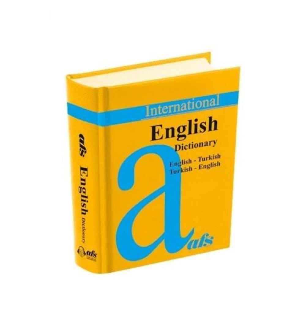English Dictionary İngilizce Sözlük Afs