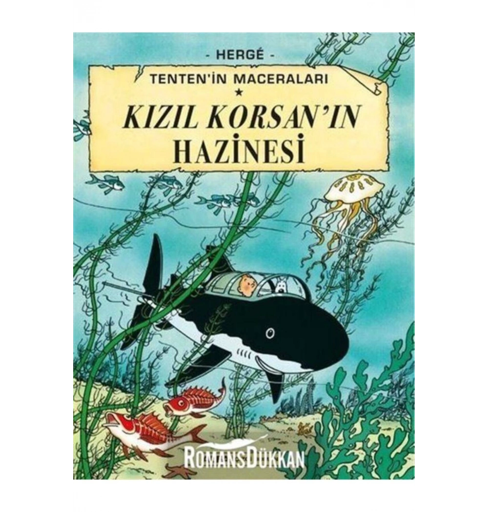 Tenteni̇N Maceralari Kizil Korsanin Hazi̇Nesi̇ Çi̇Zgi̇ Roman