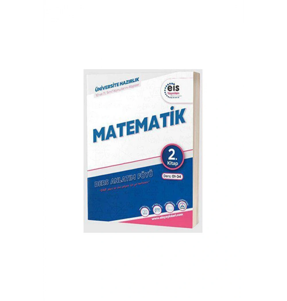 Eis Matematik 2.Kitap  Ders Anlatım Föyü