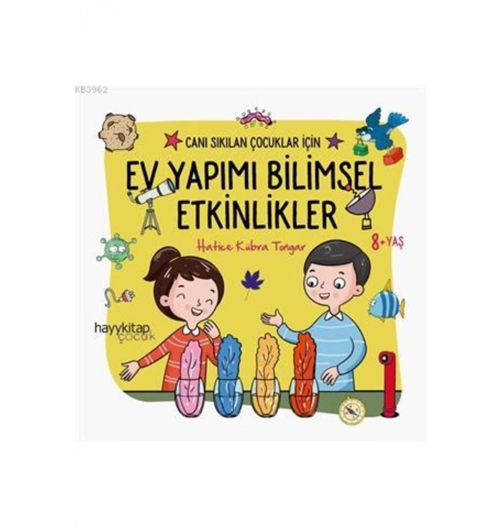 Ev Yapımı Bilimsel Etkinlikler - Canı Sıkılan Çocuklar İçin- Hayy Kitap