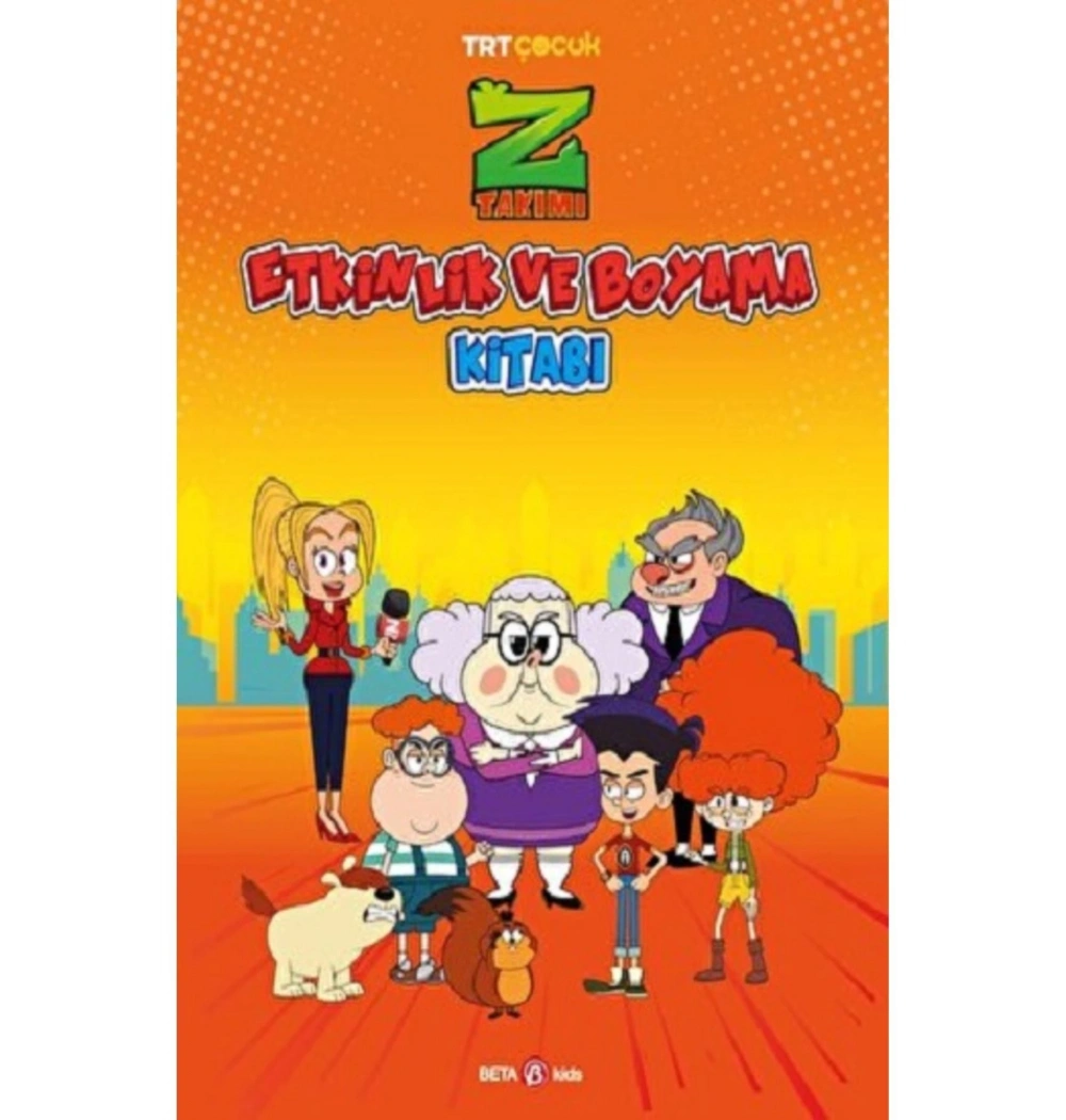 Z Takımı Etkinlik Ve Boyama Kitabı