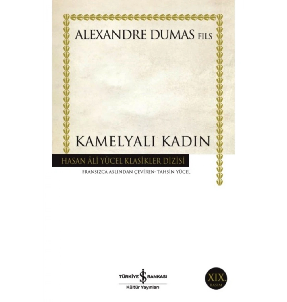 Kamelyalı Kadın  A.Dumas İş Bankası