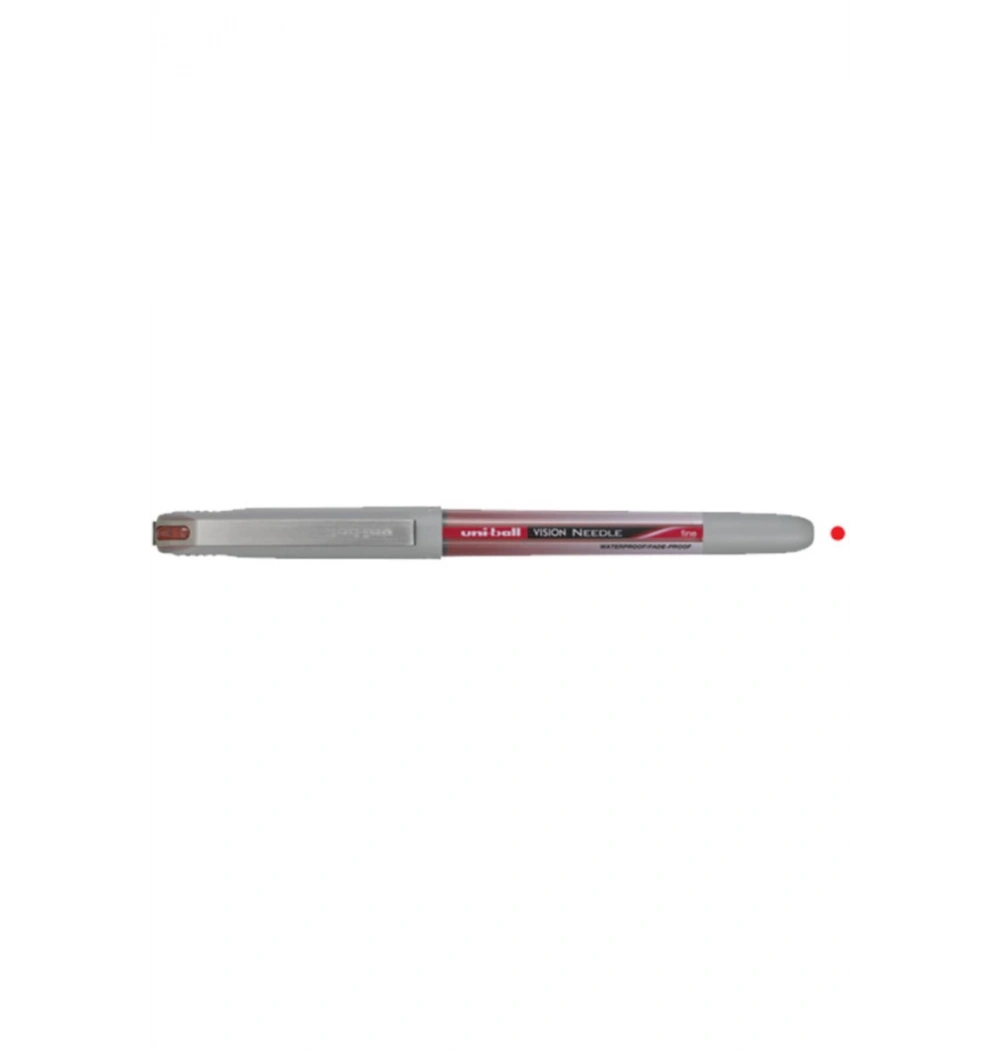 Uniball Ub-187 Vısıon Needle 0.7 İğne Uçlu Kalem Kırmızı