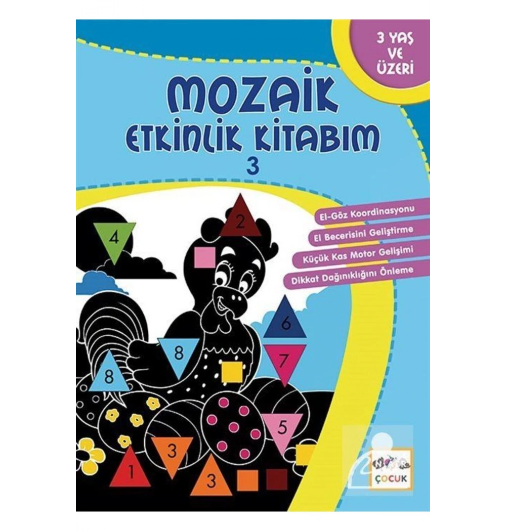 Mozaik Etkinlik Kitabım 3 Yıldız  3+Yaş