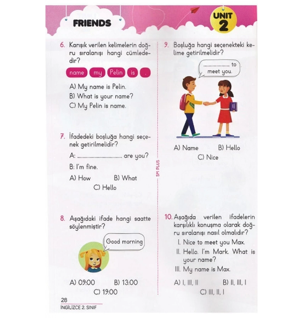 2.Sınıf Easy Plus Englısh Set 3 Kitap  Sm Publıshıng