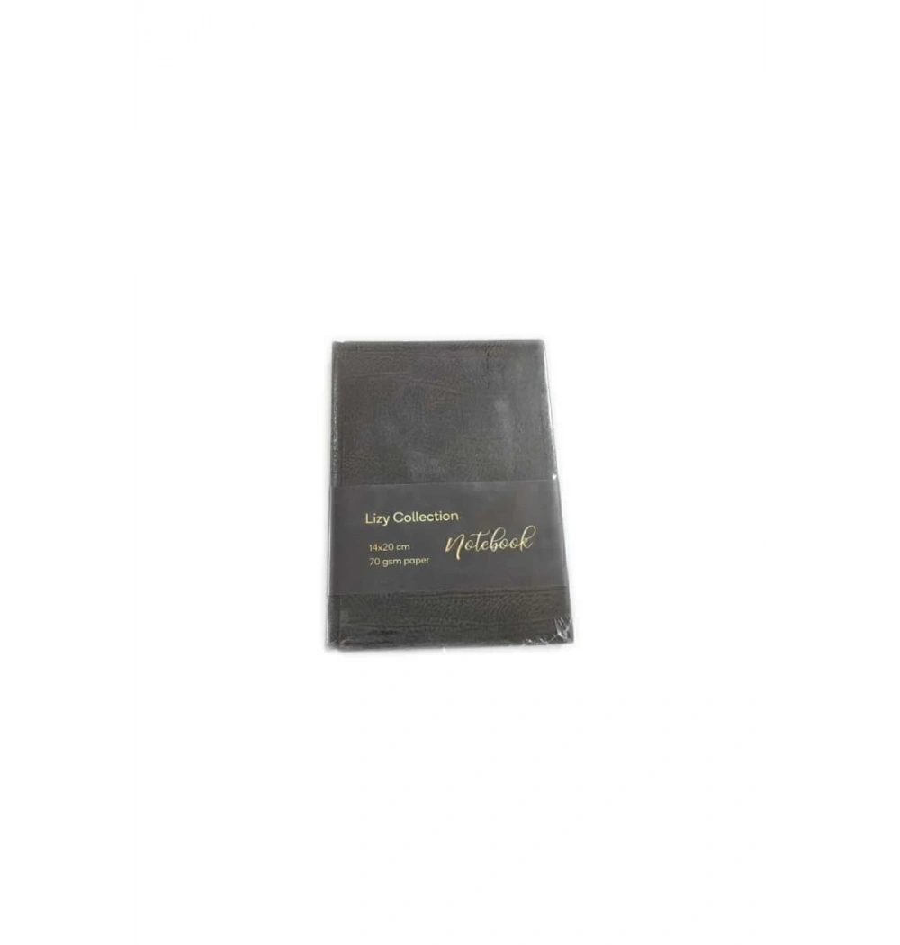 Liz Defter 14X20 Nubuk Kpk 168Yp Yaldızlı 70Gr Çizgili