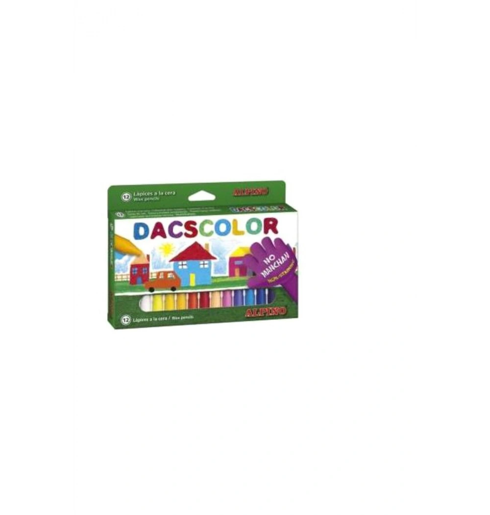 Alpino Px-002 Stıckdacs Çevirmeli 12 Renk Mum Boya