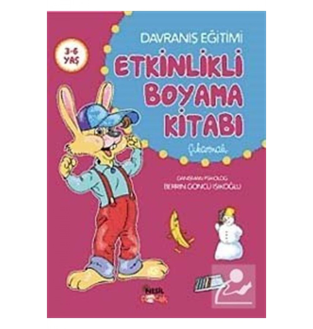 Tali Davranış Eğitimi Çıkartmalı Etkinlikli Boyama Kitabı Nesil
