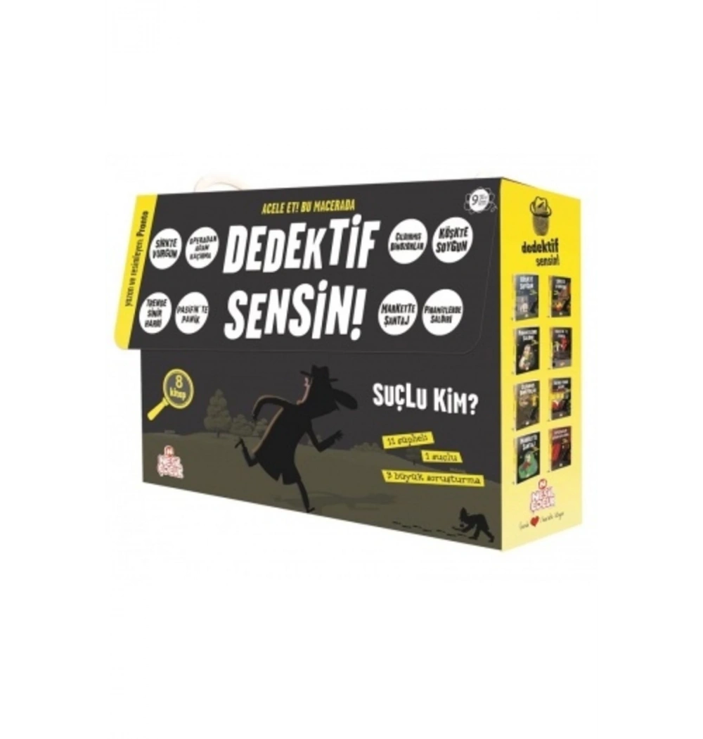 Dedektif Sensin 2.Set 4 Kitap Nesil Çocuk